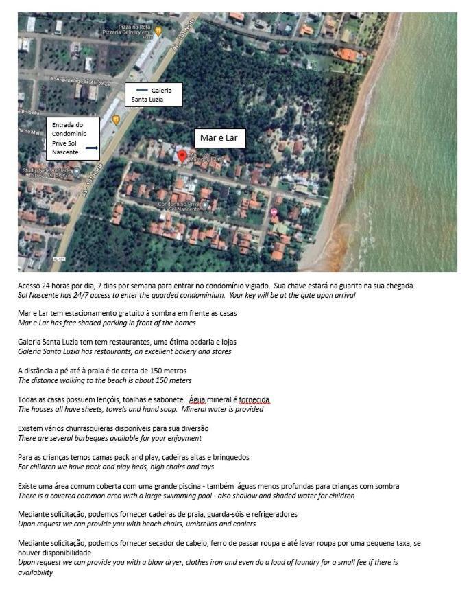 Apartament Mar E Lar Maragogi Zewnętrze zdjęcie